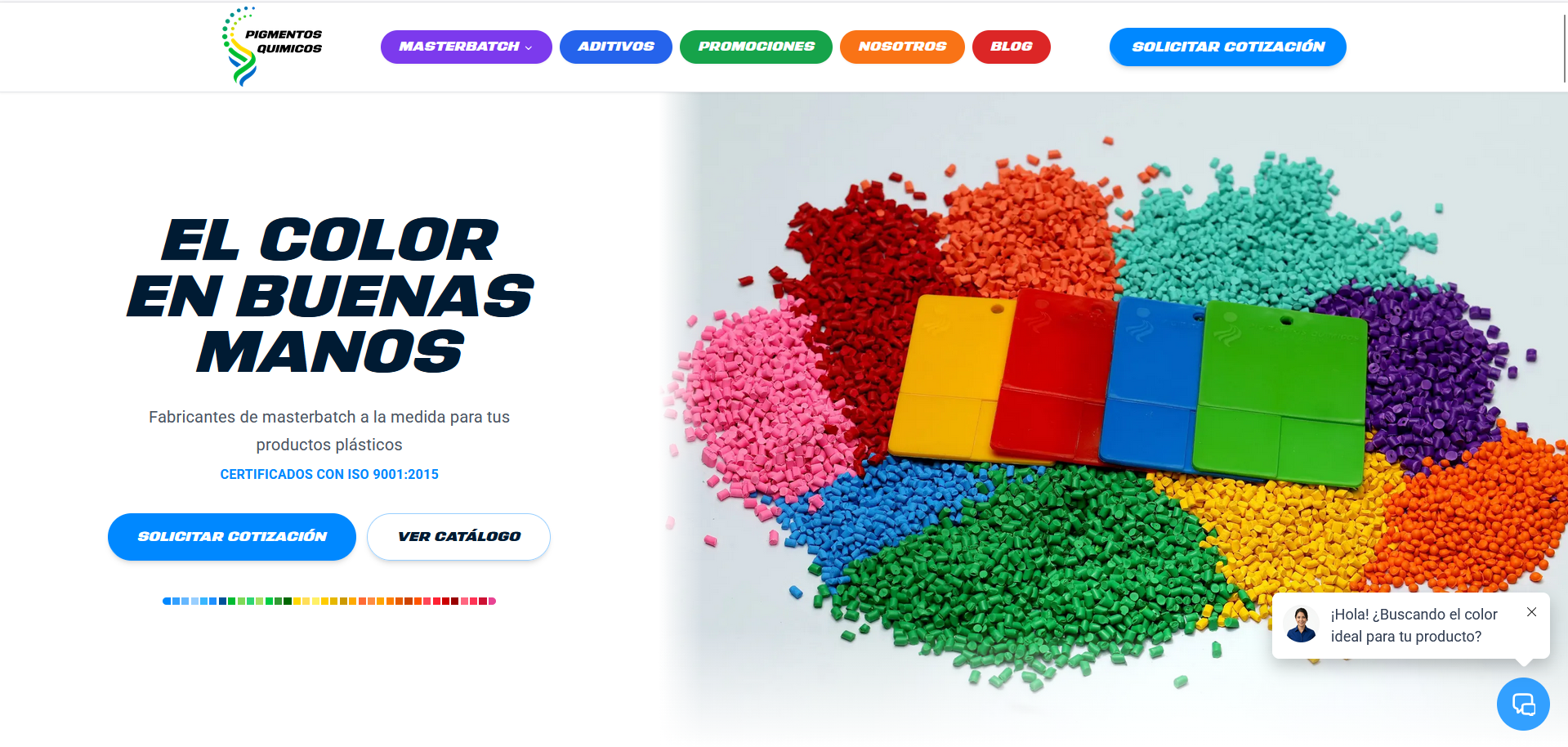 Pigmentos Químicos — sitio web