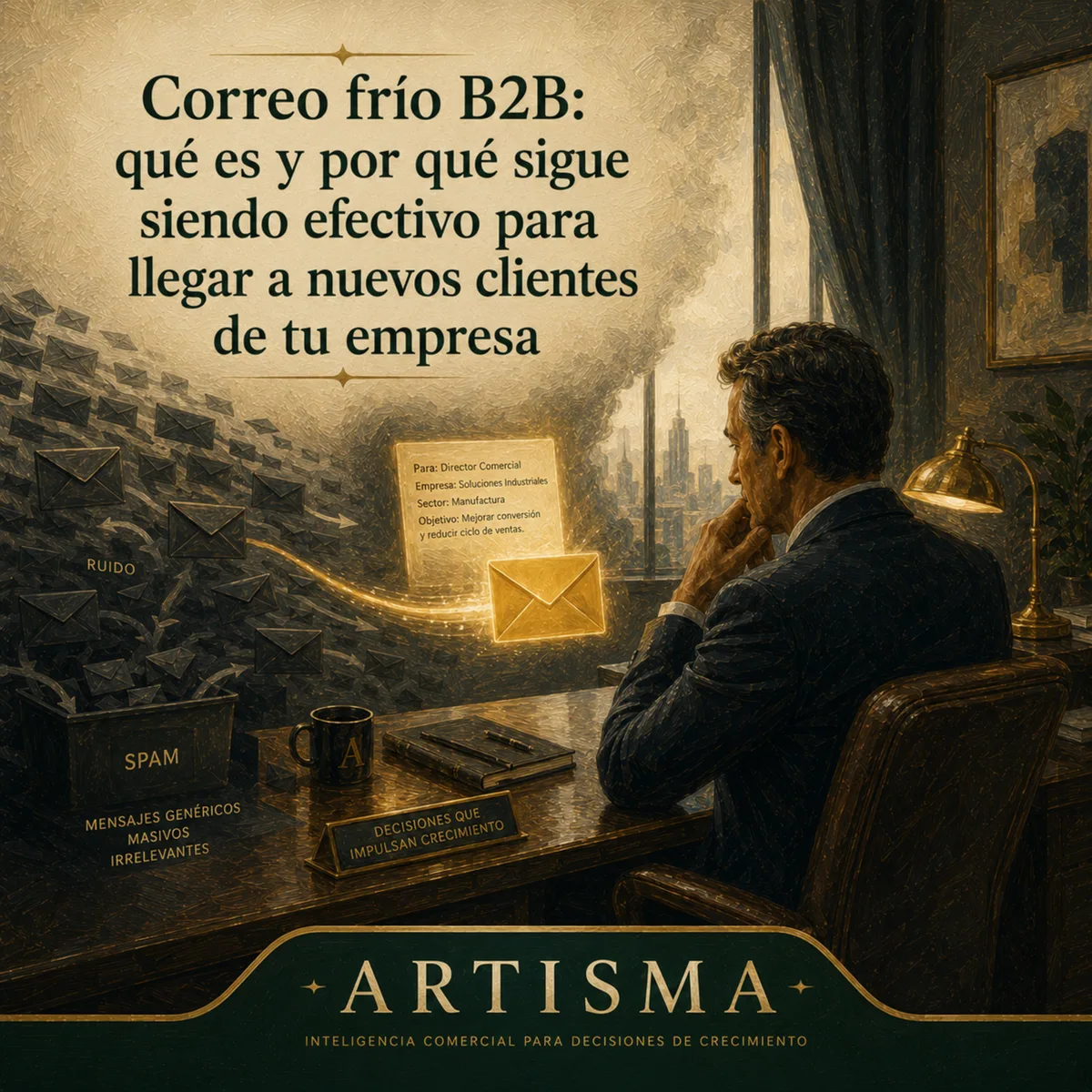 Correo frío B2B: qué es y por qué sigue siendo efectivo para llegar a nuevos clientes de tu empresa