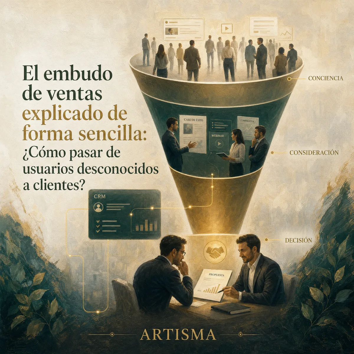 ¿Cómo funciona el embudo de ventas y qué debe hacer una empresa B2B en cada etapa?