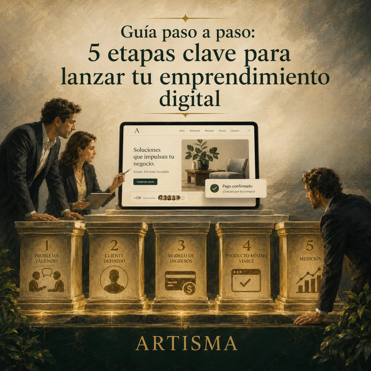 Guía paso a paso: 5 etapas clave para lanzar tu emprendimiento digital