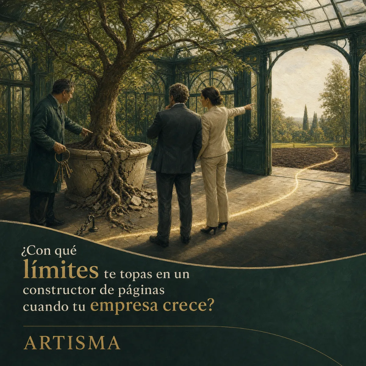 ¿Con qué límites te topas en un constructor de páginas cuando tu empresa crece?
