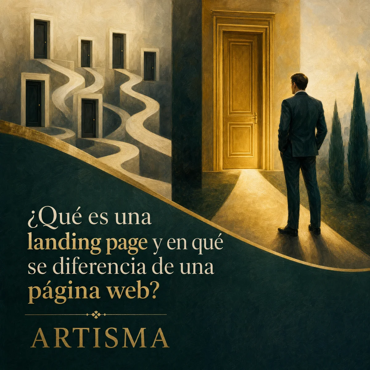 ¿Qué es una landing page y en qué se diferencia de una página web?