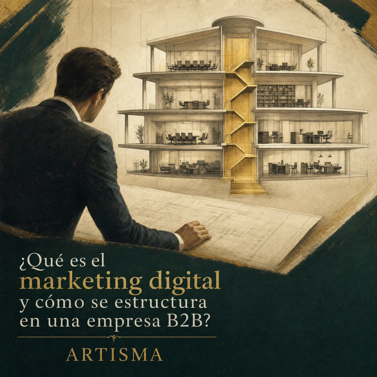 ¿Qué es el marketing digital y cómo se estructura en una empresa B2B?