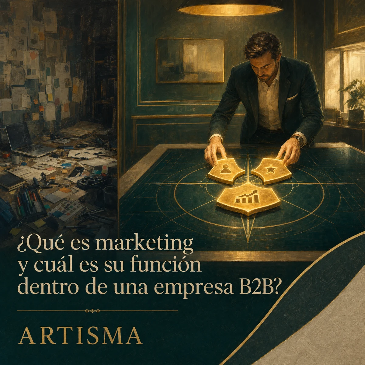 ¿Qué es marketing y cuál es su función dentro de una empresa B2B?