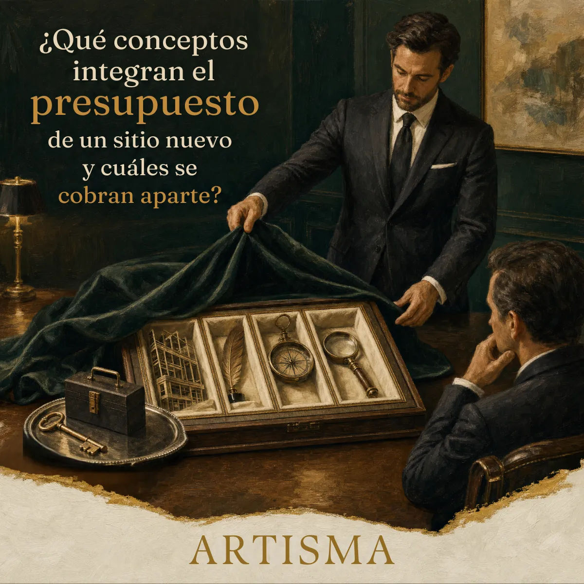 ¿Qué conceptos integran el presupuesto de un sitio nuevo y cuáles se cobran aparte?