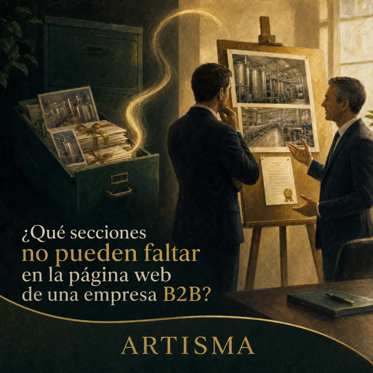 ¿Qué secciones no pueden faltar en la página web de una empresa B2B?